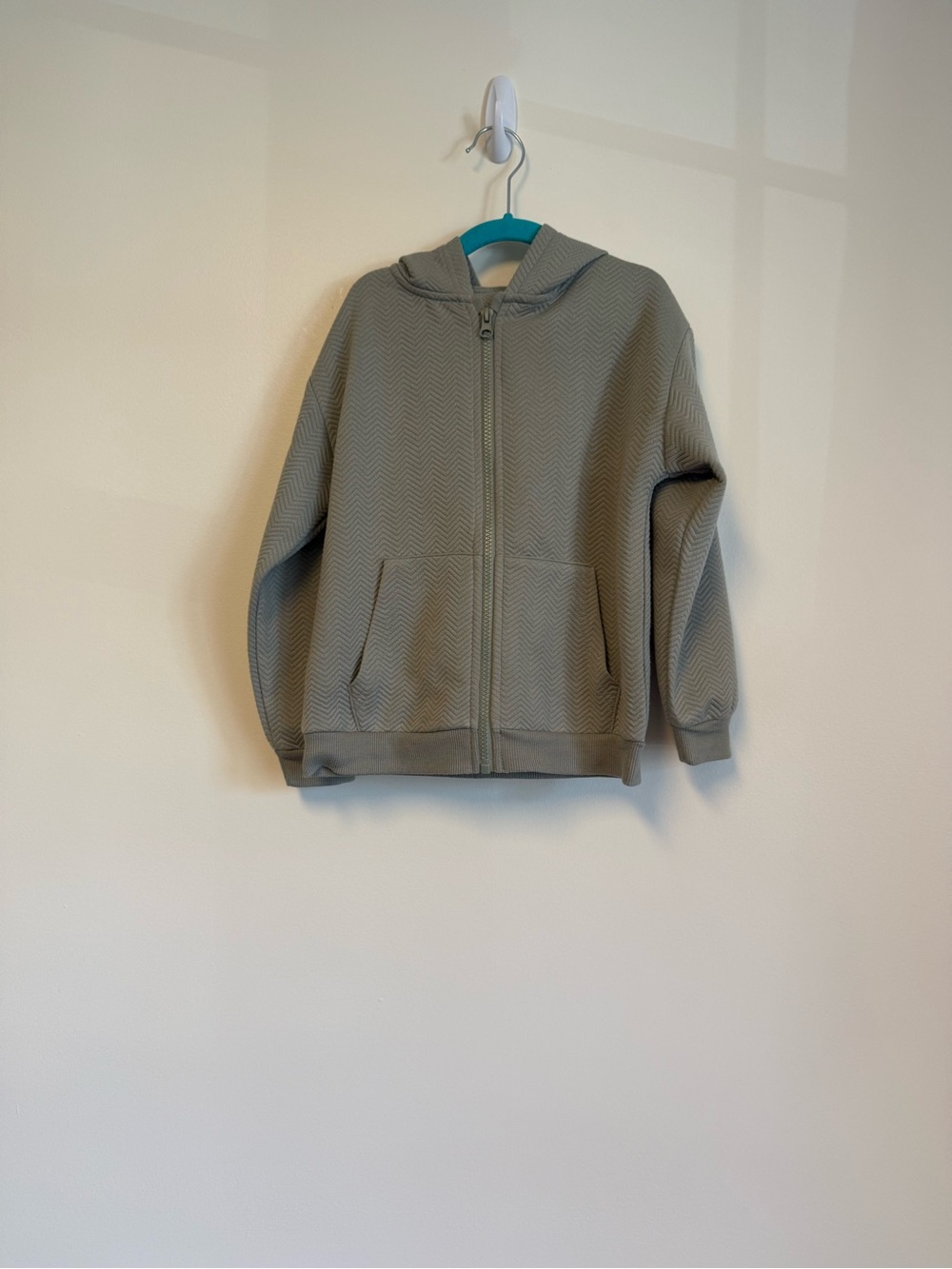 Primark Kids Hooded Zip Sweatshirt - Grey